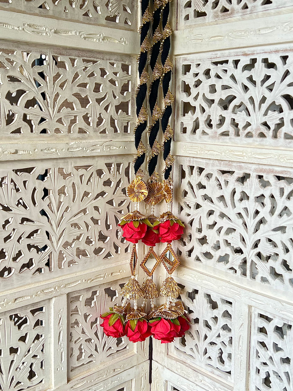 Red Floral Paranda