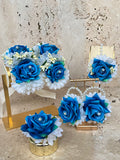 Blue Floral Set