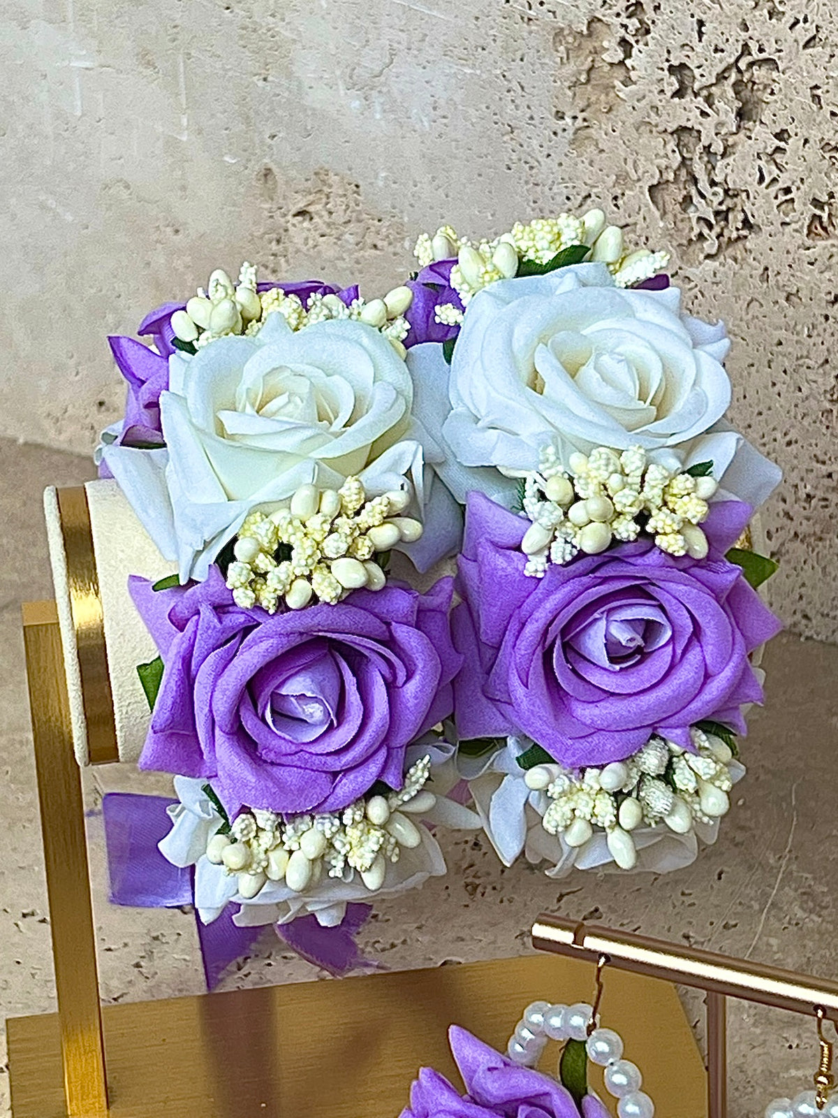 Purple Floral Set