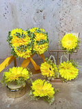 Yellow Floral Set