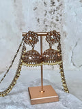Jhumkis with saharas