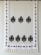White Embroidered Dupatta