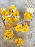 Yellow Floral Set