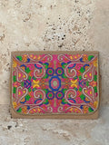 Embroidered Clutch