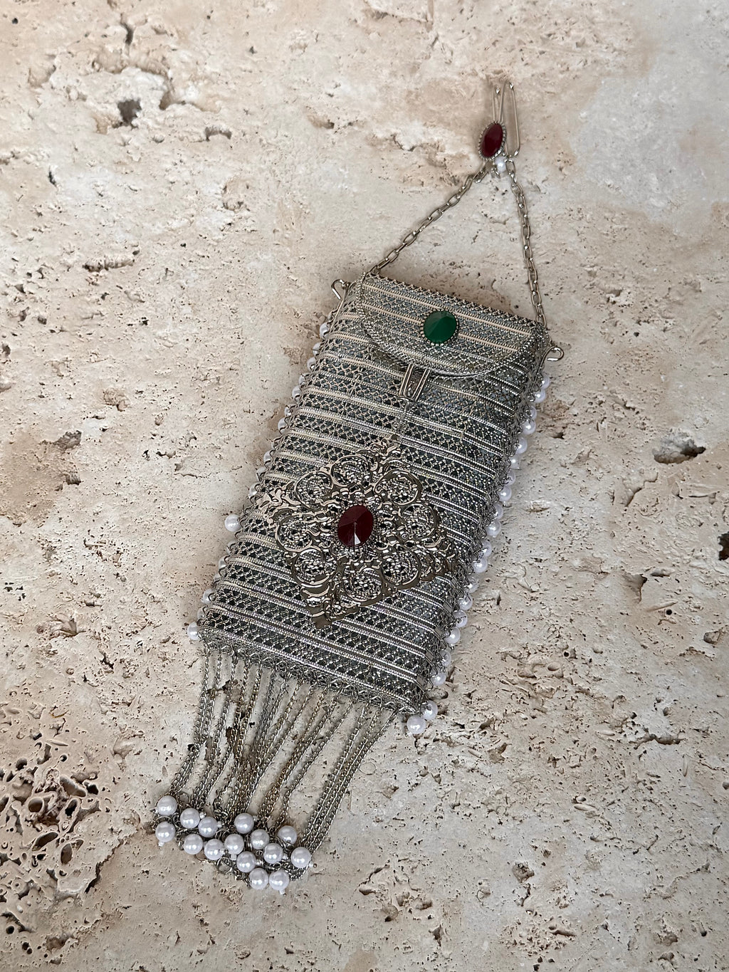 Silver Clutch