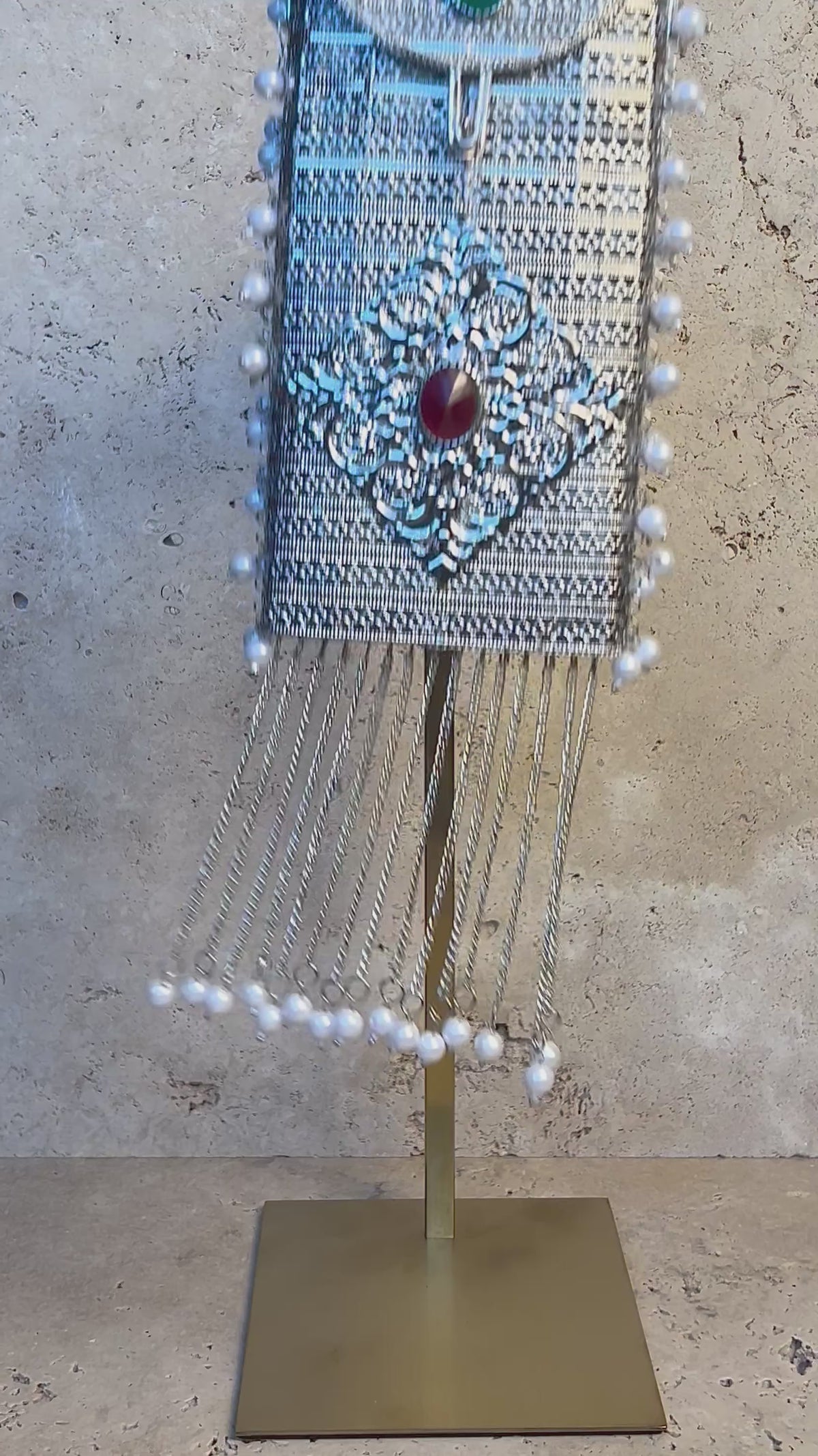 Silver Clutch