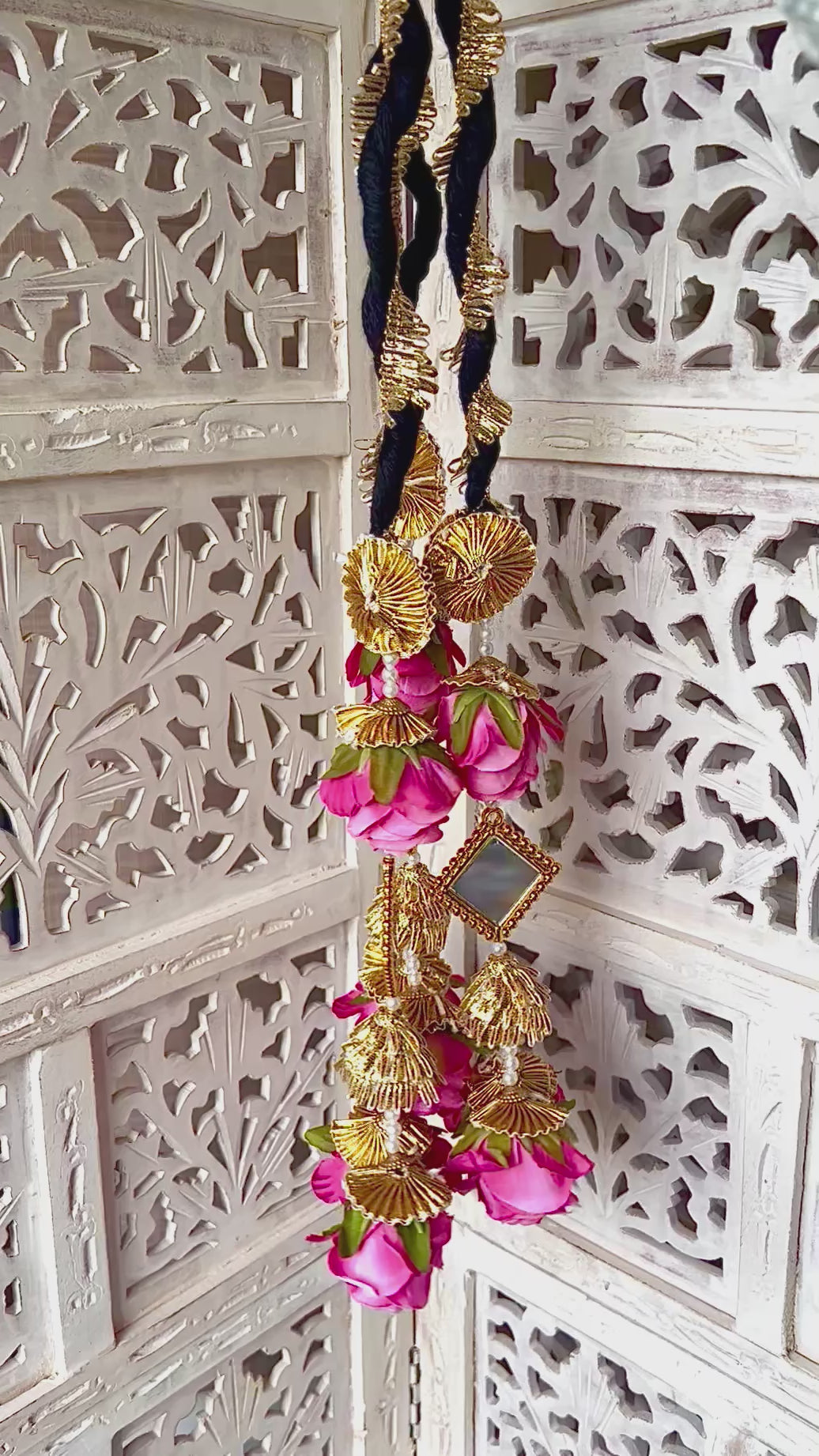 Pink Floral Paranda