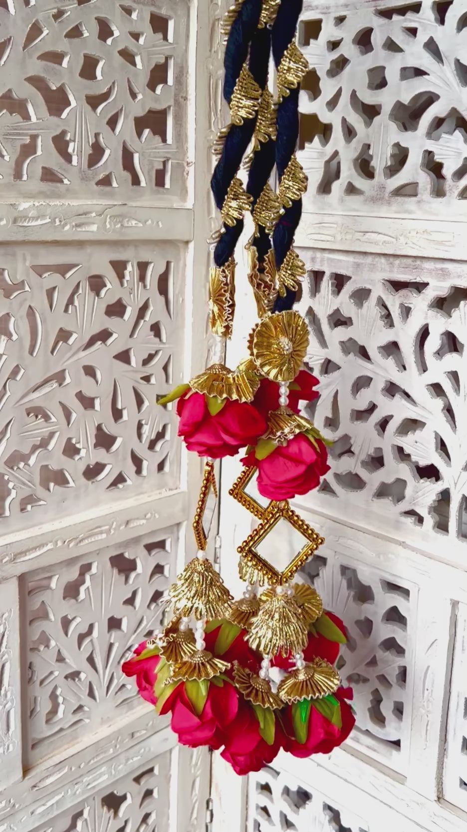 Red Floral Paranda